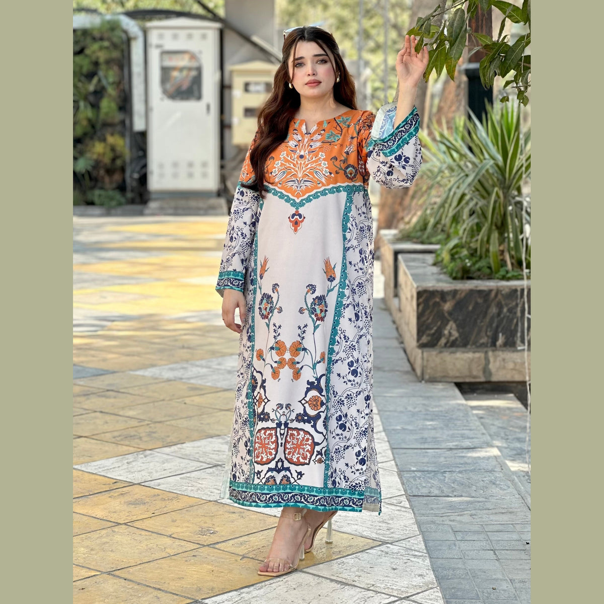 Amber kaftaan-2pc